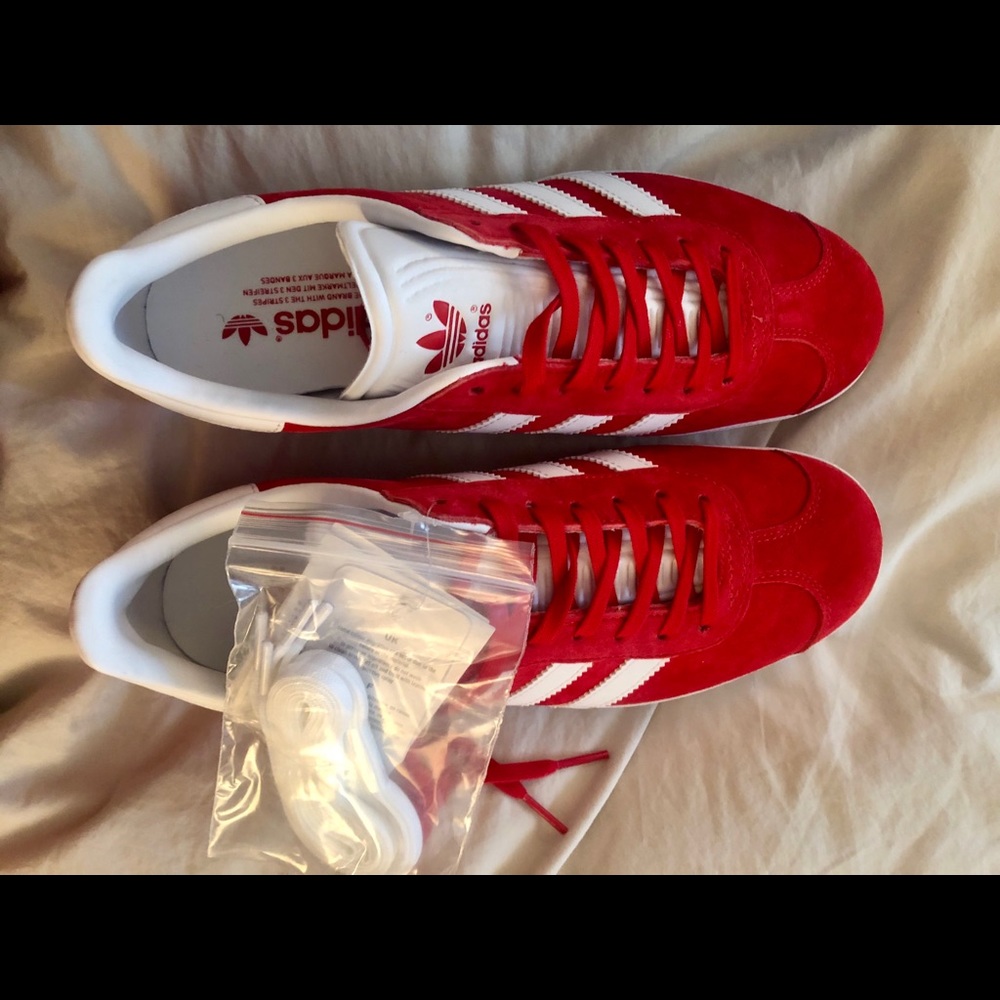 Adidas Gazelles size 9/10
